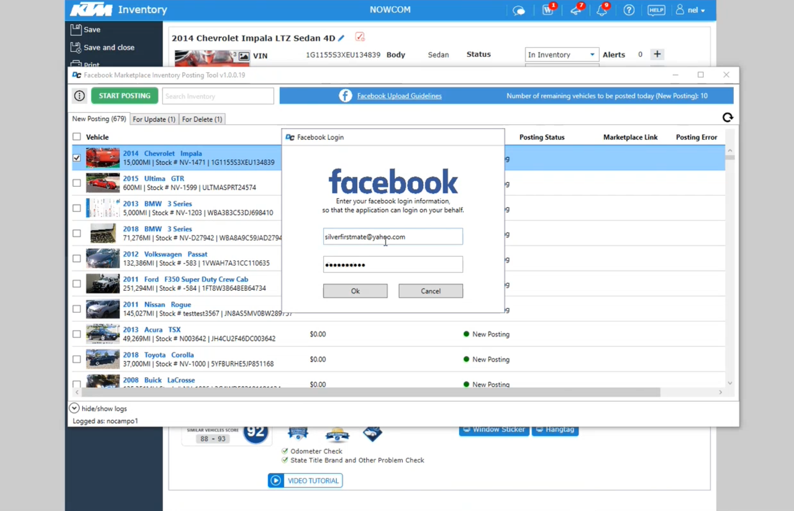 Facebook Settings