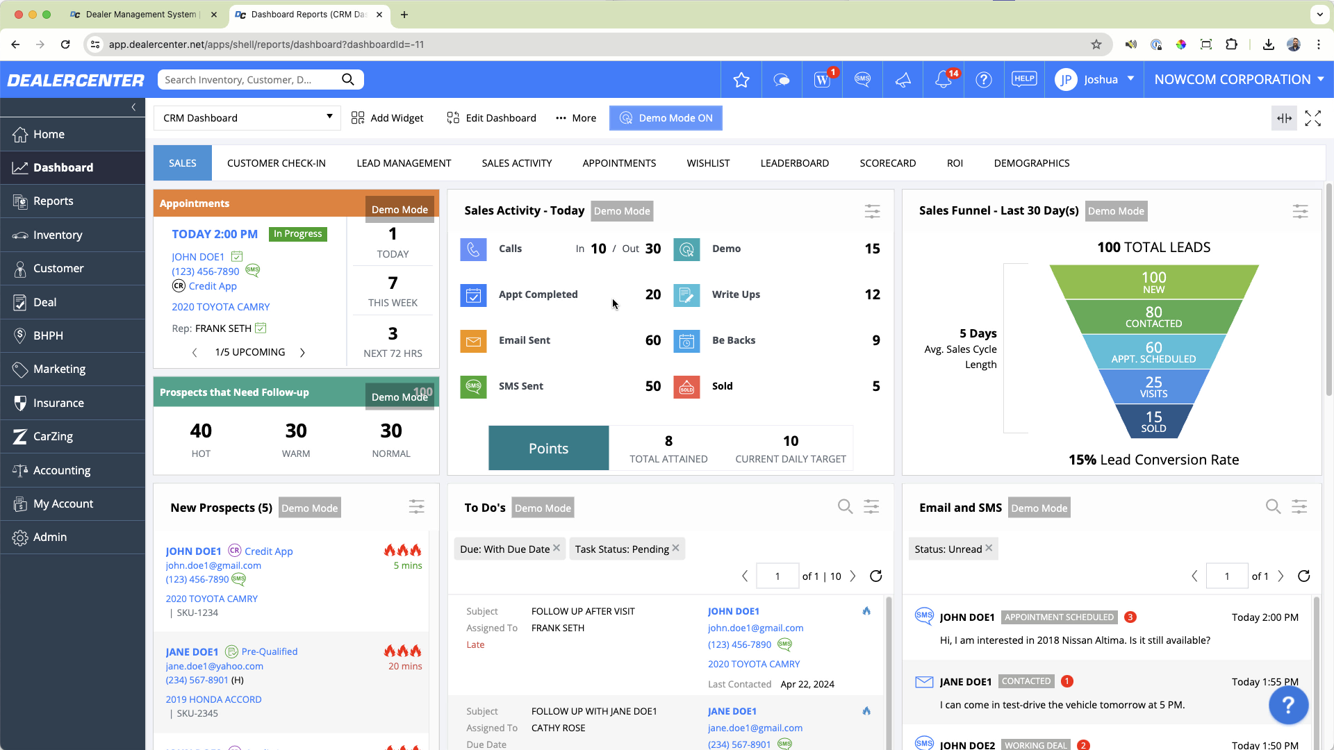 Sales Dashboard