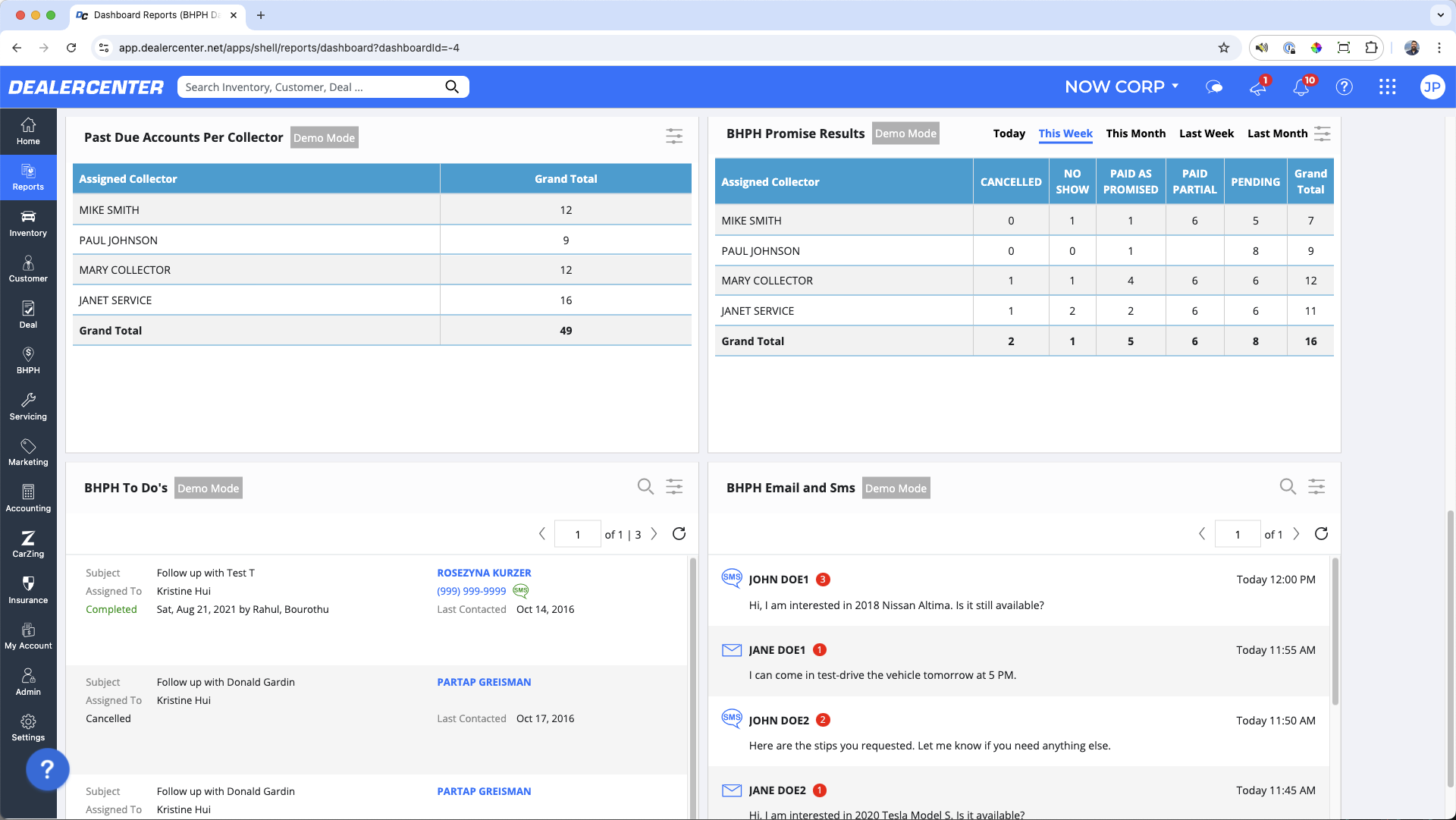 BHPH Dashboard 1