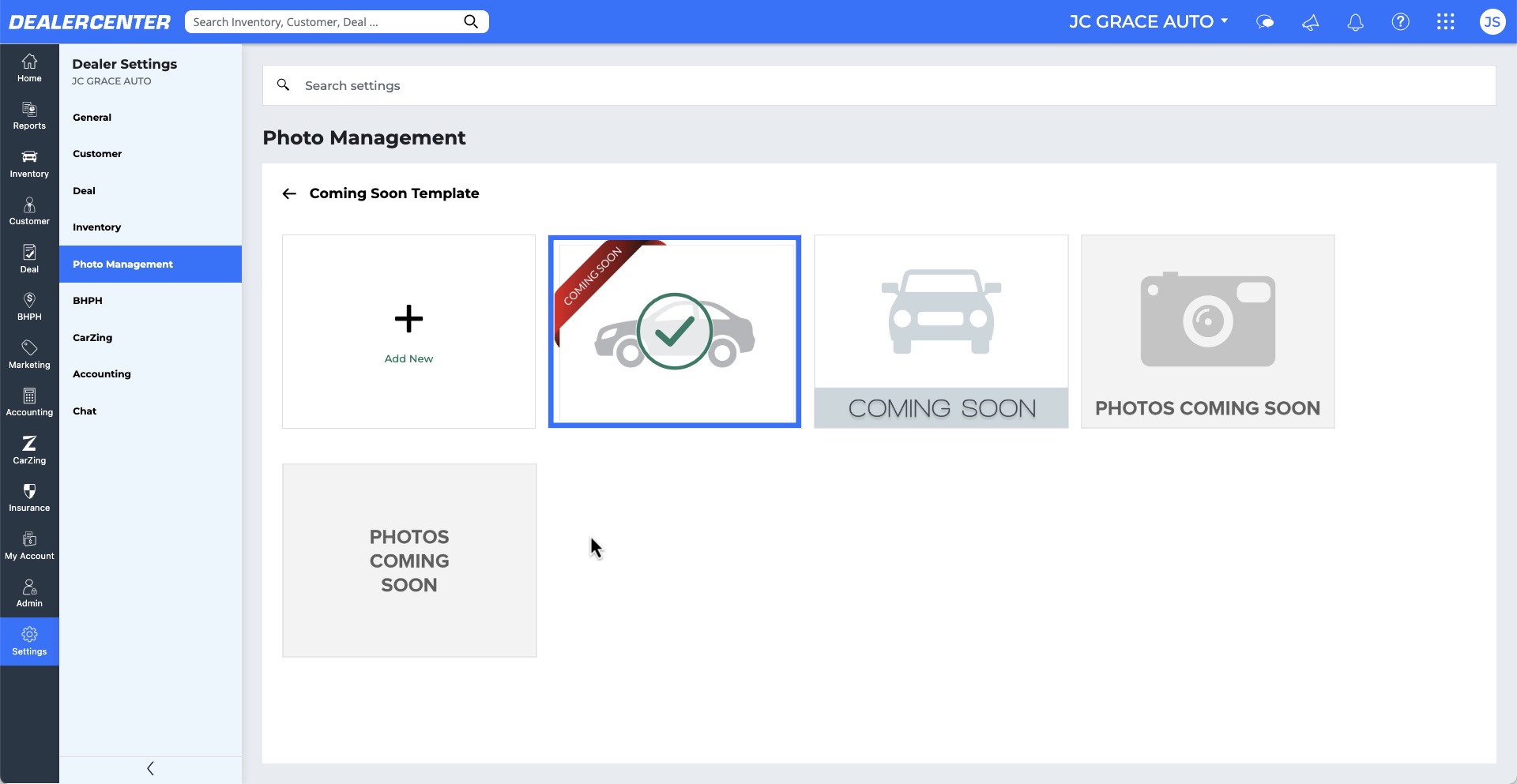 Vehicle Photo Management - Coming Soon Settings.jpeg