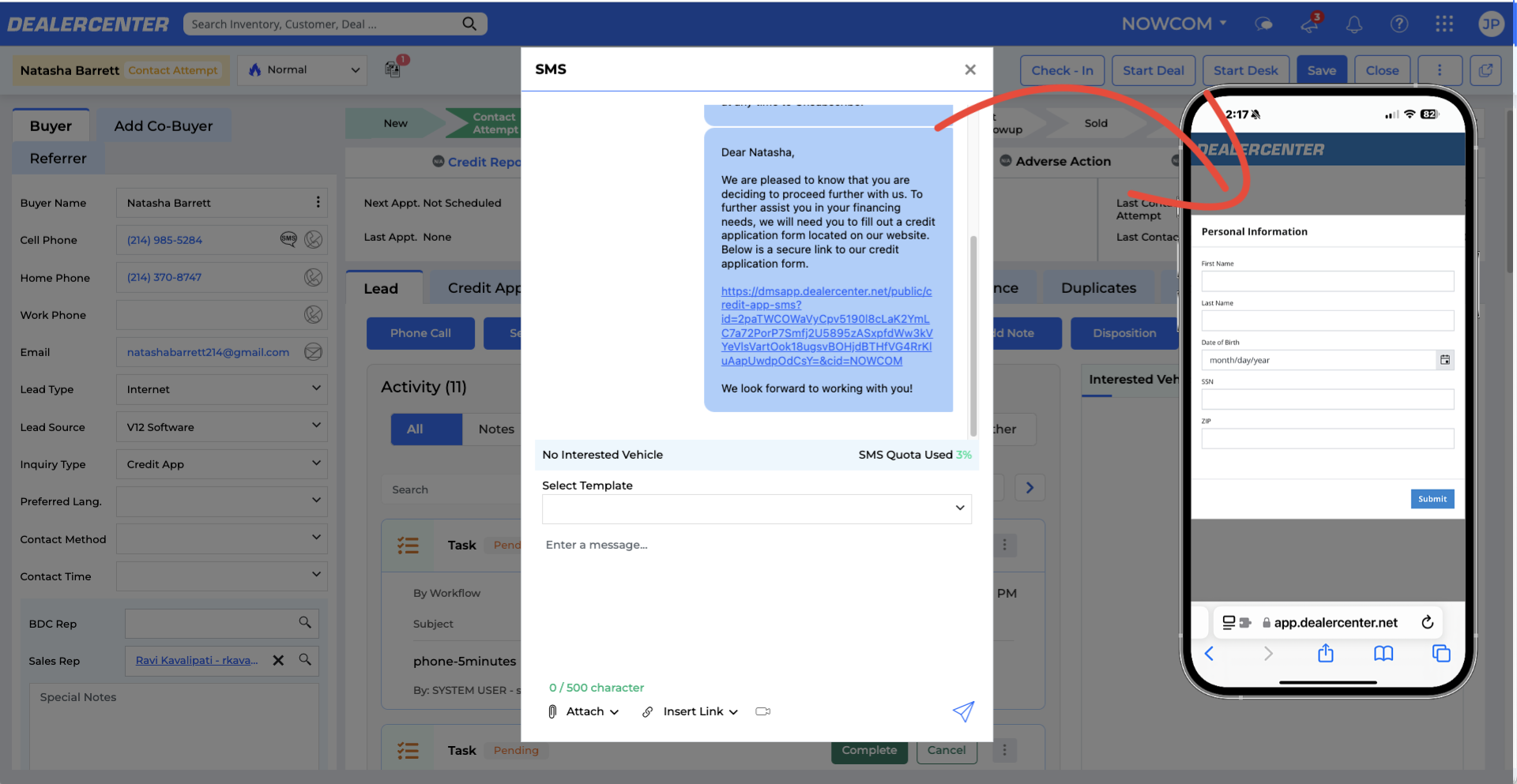 CRM - Text SMS Credit App.png