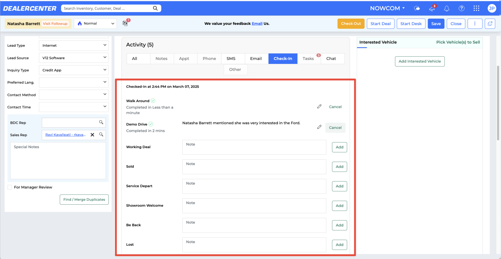 CRM - Customer Dealership Check-in - Desktop Customer Page - Check-in List.PNG