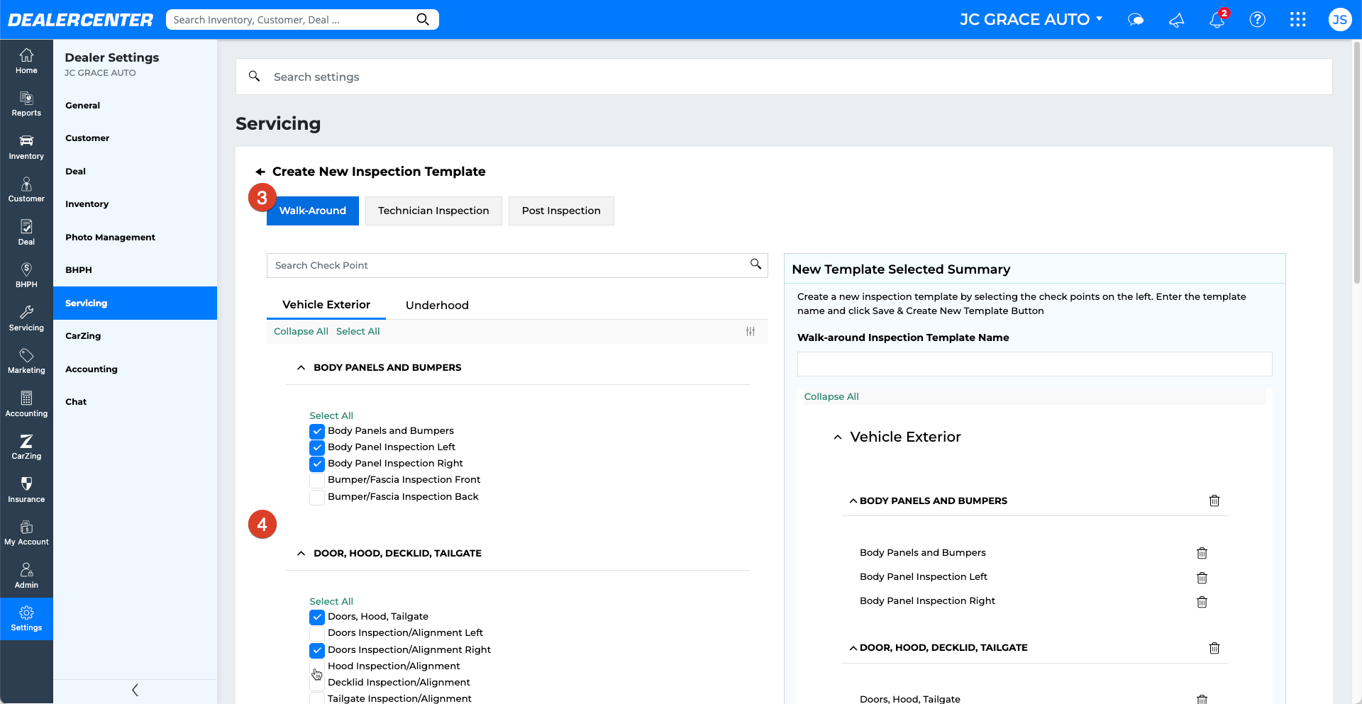 Servicing Settings - Inspection Templates Checklist.png