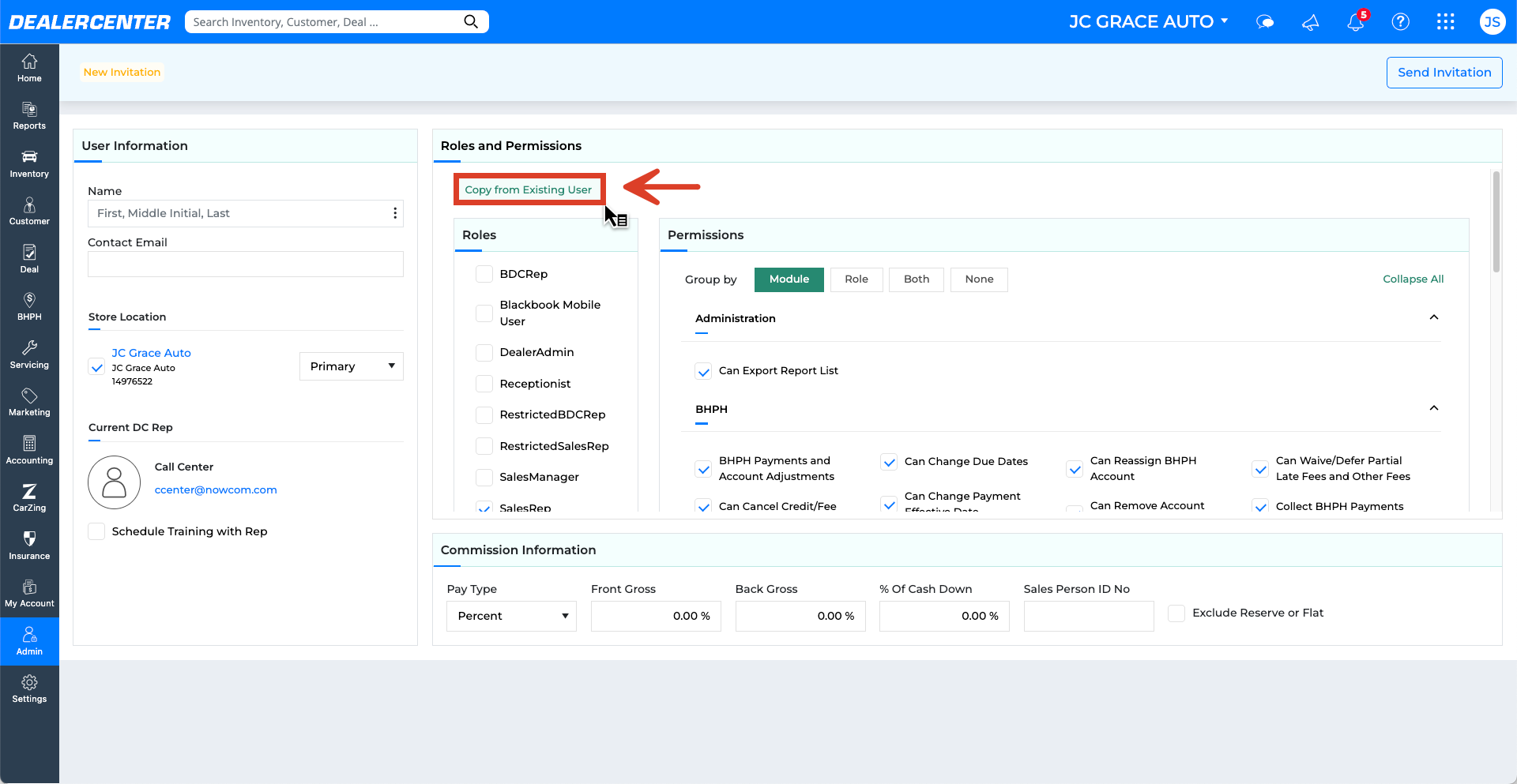Admin - Add New User Role - Copy From Exisiting User 1.png