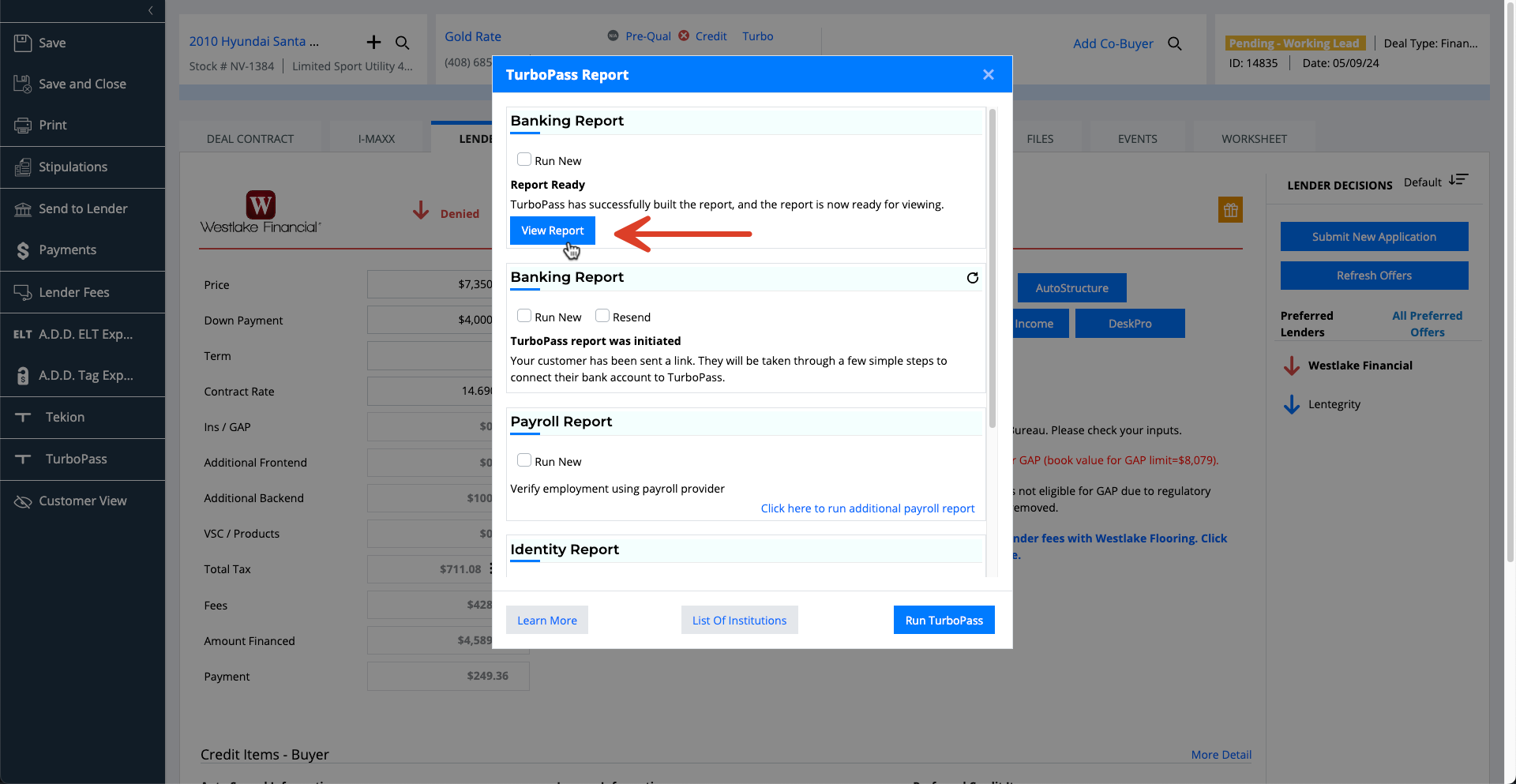 Run TurboPass from Deal Page - View Report.png